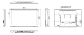 iiyama ProLite T2435MSC-B2 – 24" Touch Screen Monitor, снимка 4