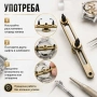 Професионален часовникарски инструмент отварачка за отваряне затваряне капаците на часовници 50мм, снимка 3