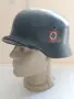 WW2-Две стоманени военни бойни каски,руска модел 1939/немска SS,М35-втора световна война, снимка 9
