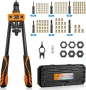HARDELL нит гайка клещи комплект M3-M10 150бр, снимка 1