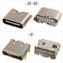 Букса конектор USB Type-C  8 pin 12 pin , 10 pin Micro-B, снимка 2