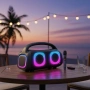 Парти тонколона 2 × 5.25" – 40 W RMS, Bluetooth, RGB LED светлини, батерия 3600 mAh, снимка 1