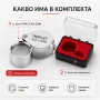 Сгъваема джобна лупа TRIPLET 30X за бижута злато монети камъни и диаманти, снимка 7