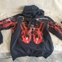 Sisley щампа трайбъл hoodie суитчър Nogodz Fedez hip hop нов с етикет оригинал, снимка 3