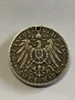 2 марки Германия 1899 сребро, снимка 1