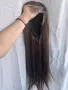 НОВА Кафява естествена перука! 100% високо качество, снимка 5