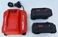Hilti AG 6D-22 Nuron - Безчетков ъглошлайф с SensTech 2x22V 5.10Ah перфектен!, снимка 7
