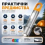 Мощен LED фенер къмпинг преносима лампа USB зареждане за риболов палатка туризъм аварии автомобил, снимка 7