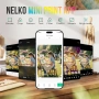 Преносим фотопринтер Nelko PP01 със 100 листа хартия и касета, розов, снимка 8
