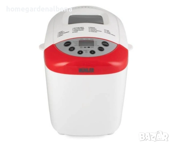 Хлебопекарна MBM-1502 Бяло и Червено | 1.5 кг | 2 Бъркалки, снимка 6 - Хлебопекарни - 54208598