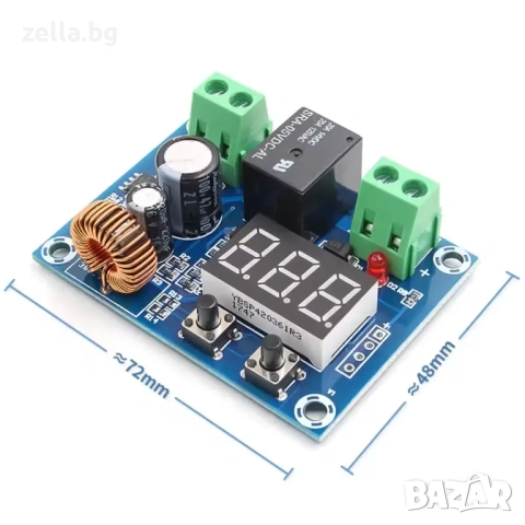 Модул за защита от дълбок разряд на батерии 12V–36V 10A за автомобили и соларни системи 10132, снимка 10 - Друга електроника - 54658747