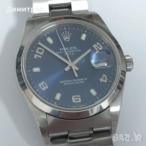ROLEX Oyster Perpetual Date, 15200, снимка 2 - Мъжки - 55680722