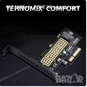 Преход от M .2 NVME към pci expres X4 .