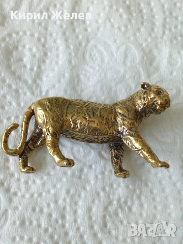 Бронзова фигурка на тигър 54400