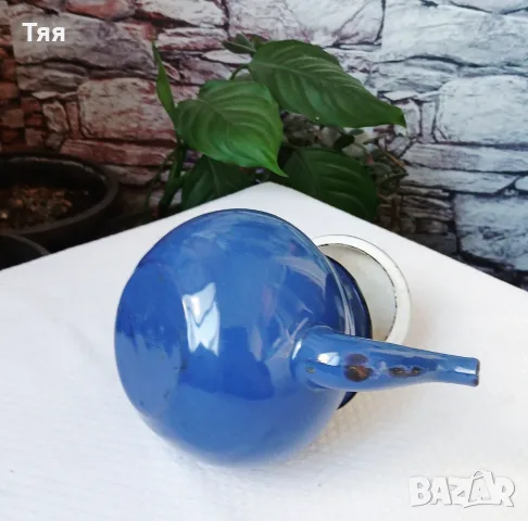 Малко емайлирано чайниче , снимка 4 - Аксесоари за кухня - 55467267