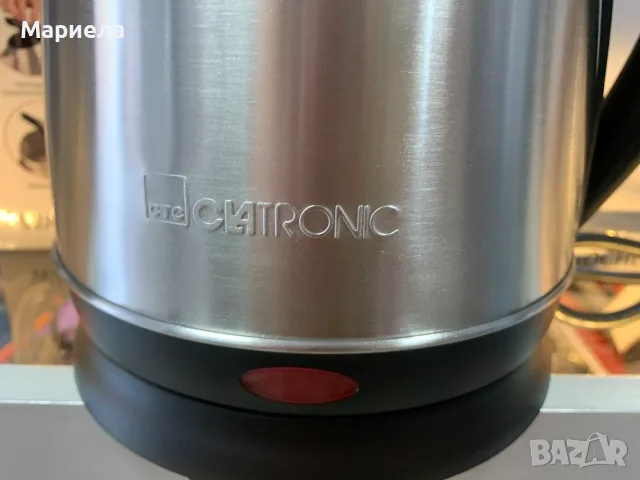 Метална кана за гореща вода 2200W / Clatronic Germany, снимка 4 - Кани - 55348453