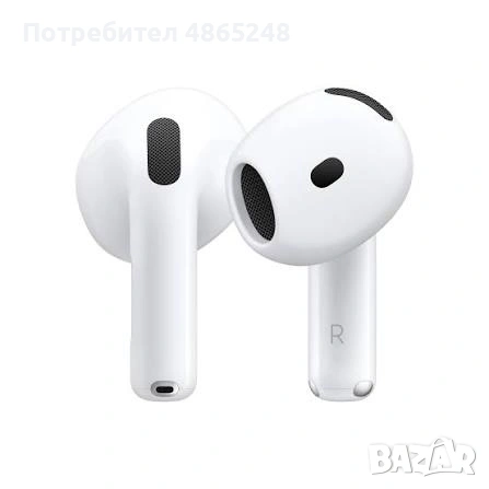 AirPods 4 най-добрите реплики на оригинала с 4 пьти по ниска цена , снимка 2 - Bluetooth слушалки - 55013176