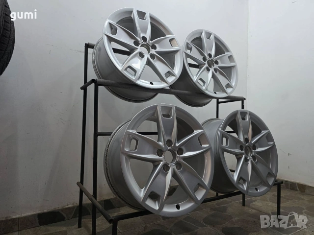 4бр 17ски джанти за AUDI 5х112мм A170909 , снимка 6 - Гуми и джанти - 55185793
