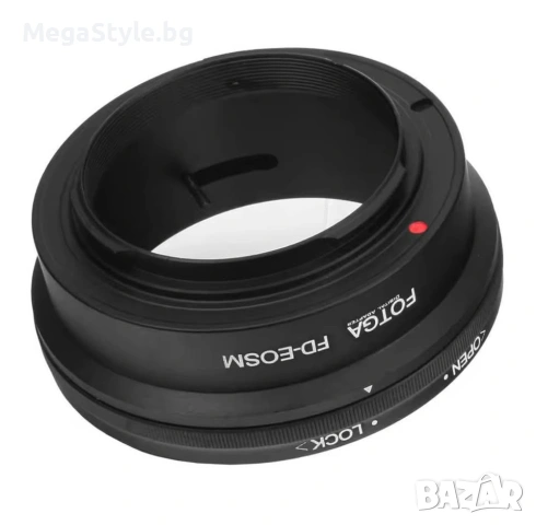 Fotga Адаптер Canon FD & FL Lens to Canon EOS EF-M Mount Mirrorless Camera Body M1 M2 M3 M5, снимка 2 - Чанти, стативи, аксесоари - 55147953