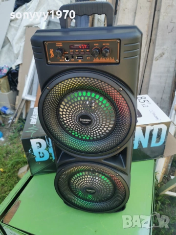БЛУТУТ ТОНКОЛОНА С МИКРОФОН И ДИСТАНЦИЯ 2404161723, снимка 11 - Bluetooth тонколони - 54304324