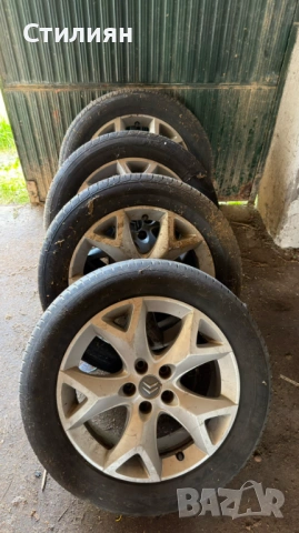 Оригинални джанти от Citroen C5, снимка 2 - Гуми и джанти - 54301880