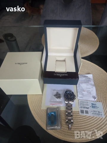 Longines автомат,документи 300m