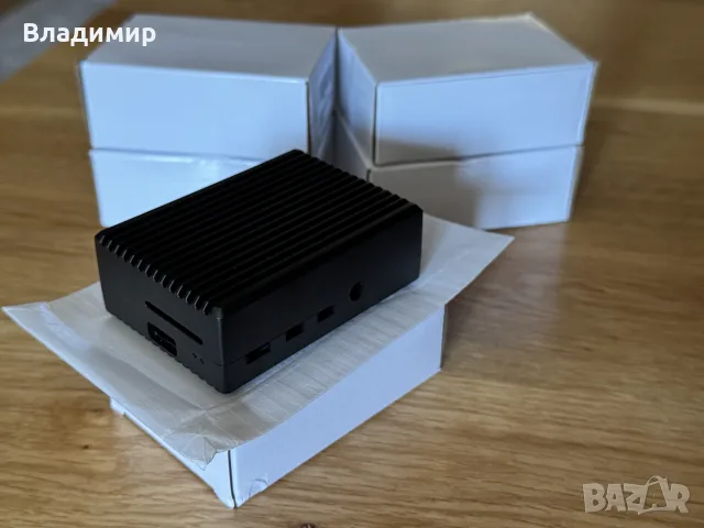Пасивна алуминиева лята алуминиева кутия за Raspberry Pi 4(Rpi4), снимка 2 - Други - 54278654