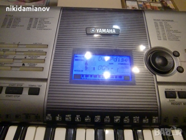 Продавам синтезатор YAMAHA YPT-400 запазен   , снимка 13 - Синтезатори - 54403183