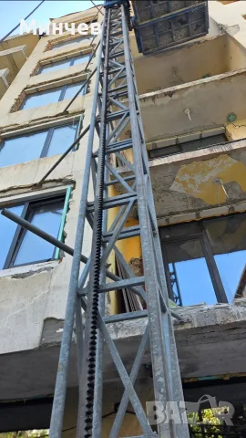 ПРОДАВА СЕ – МАЧТОВ ТОВАРЕН СТРОИТЕЛЕН ПОДЕМНИК ALBA MC-1500, снимка 10 - Подемници - 55565792