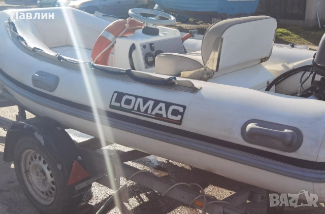 Лодка RIB LOMAC LX350, снимка 12 - Воден транспорт - 54887694