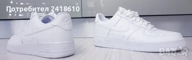 Nike Air Force 1 Fresh White  Mens Size 42/26.5  UK 7.5 US 8.5 НОВО!ОРИГИНАЛ! Мъжки Кецове, снимка 13 - Кецове - 55508293