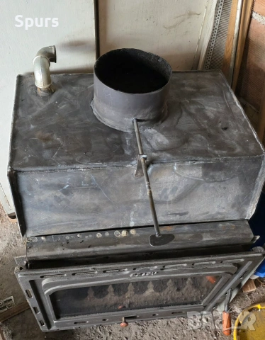 Комплект камина за вграждане PRITY AC W20 с водна риза + Wilo помпа + UPS + димоотводни тръби, снимка 9 - Камини - 55158865