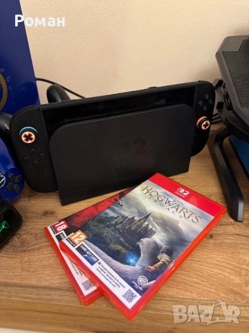 Nintendo switch 2 нов + 2 игри