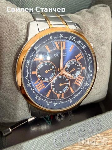 Оригинален мъжки часовник GUESS, снимка 3 - Мъжки - 54724389