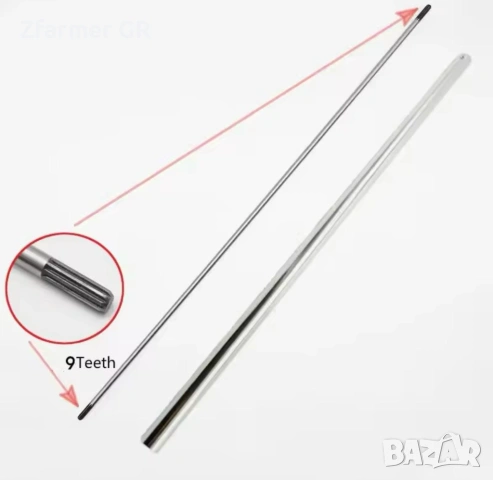 Прът и тръба за бензинов тример, снимка 5 - Градинска техника - 54320720