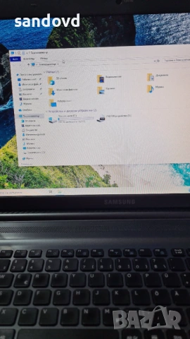 Голям лаптоп SAMSUNG RC-710 17инча цена 65евро, снимка 7 - Лаптопи за дома - 54008676