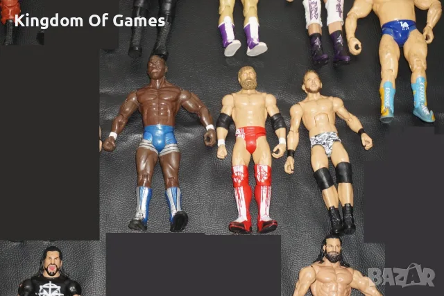 Кеч Фигури Iron Sheik/Kevin Owens ELITE/Kofi Kingston ELITE/Kurt Angle/Roderick Strong/TJP/Edge, снимка 7 - Колекции - 54311534