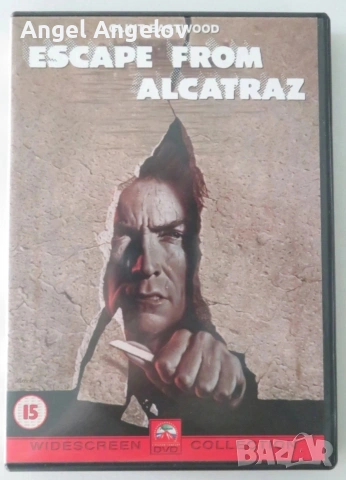 ESCAPE FROM ALCATRAZ (DVD) CLINT EASTWOOD 1979 REGION 2