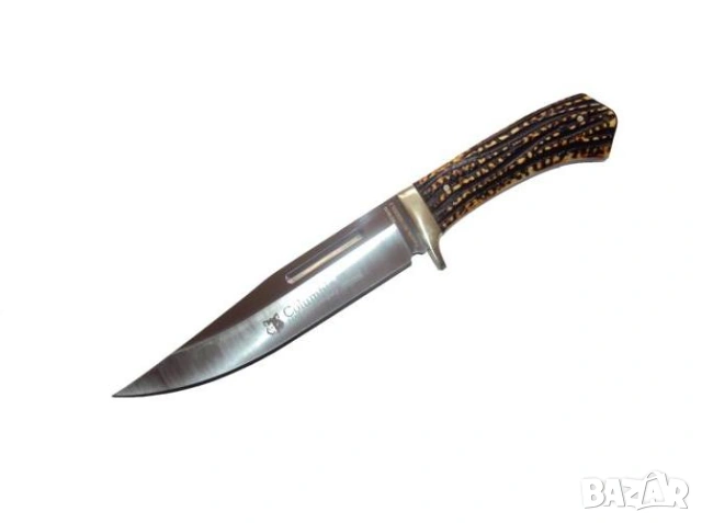 Ловджийски нож (Columbia USA Saber) с рогова дръжка