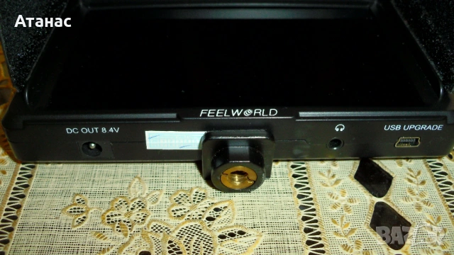 Монитори -  Feelworld F5- 5" и Feelworld F6S- 5"    Full HD HDMI USB сенник, снимка 2 - Чанти, стативи, аксесоари - 50440939