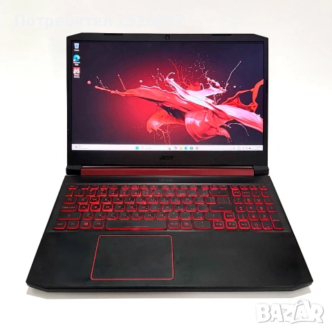 ACER Nitro AN515/i5-9300H/NVIDIA GTX 1650/12GB RAM/512GB NVMe, снимка 2 - Лаптопи за игри - 55218782