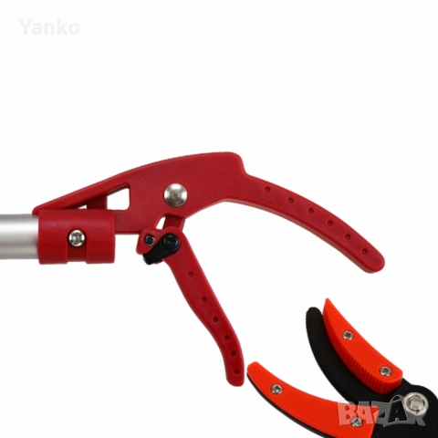 Ножица за клони и бране на плодове 100 см – прецизно рязане без стълба, снимка 4 - Други - 53962712