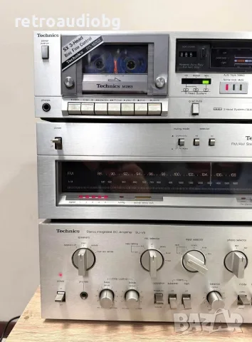 🔊Ретро аудио сет TECHNICS - усилвател, тунер + опция триглав дек и тонколони🔉, снимка 4 - Аудиосистеми - 55411400
