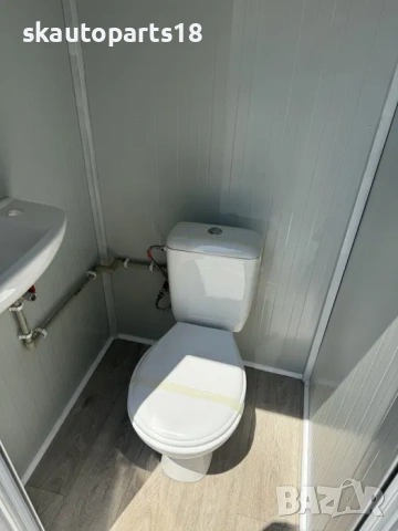 Мобилна тоалетна WC преместваема с моноблок мивка и ел. Инаталация, снимка 3 - Индустриална техника - 54379993