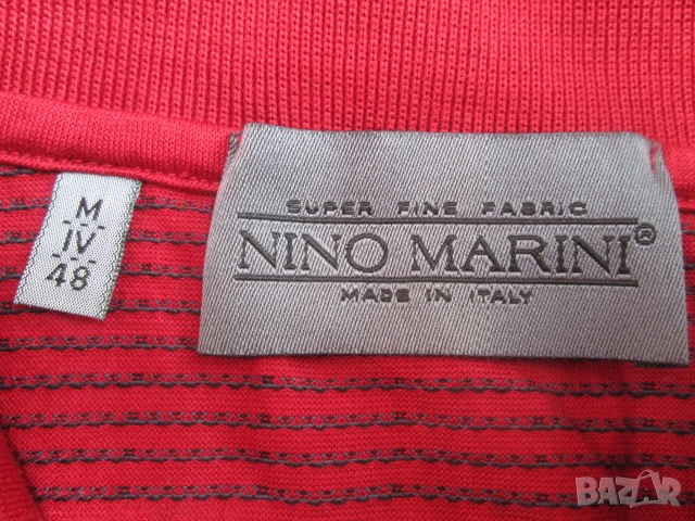 NINO MARINI италианска мъжка тениска размер М., снимка 2 - Тениски - 54485428