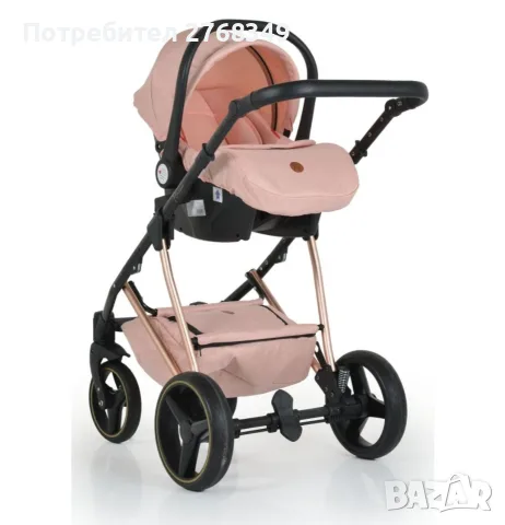 Количка 3в1 Moni Florence , снимка 2 - Детски колички - 55300993