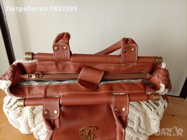 Оригинална чанта на Roberto Cavalli , снимка 6 - Чанти - 55251693