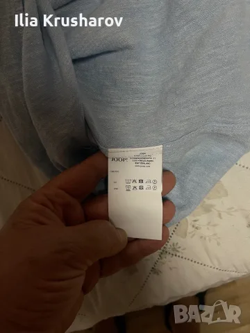 Мъжка ленена риза Joop XL оригинална, снимка 3 - Ризи - 55310857