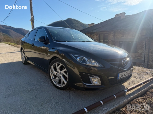 Mazda 6 II (GH) 2.2 MZR-CD 185 к.с. | FULL EXTRAS| TOP, снимка 2 - Автомобили и джипове - 54405765
