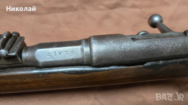Пушка Османска Империя, Турция Маузер тубусен 1887, снимка 4 - Антикварни и старинни предмети - 55408114